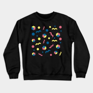 80`s abstract Crewneck Sweatshirt